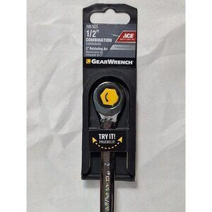 GearWrench  Professional  1/2" SAE Combination Wrench, Ratcheting, #2067825